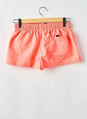 Short de bain orange SUN PROJECT pour homme seconde vue