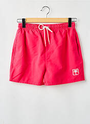 Short de bain rouge SUN PROJECT pour homme seconde vue