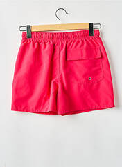 Short de bain rouge SUN PROJECT pour homme seconde vue