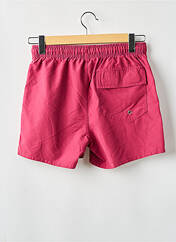 Short de bain rouge SUN PROJECT pour homme seconde vue