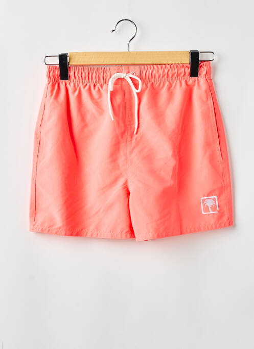 Short de bain orange SUN PROJECT pour homme