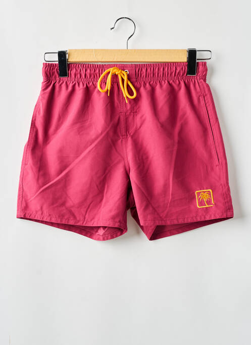 Short de bain rouge SUN PROJECT pour homme