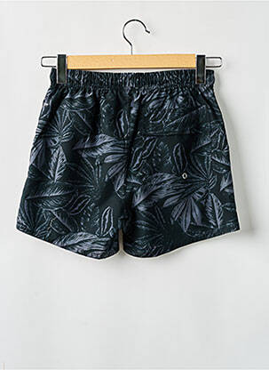 Short de bain imprimé tie and dye noir SUN PROJECT homme