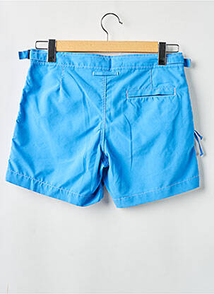 Short de bain tissage popeline bleu clair RAMATUELLE homme