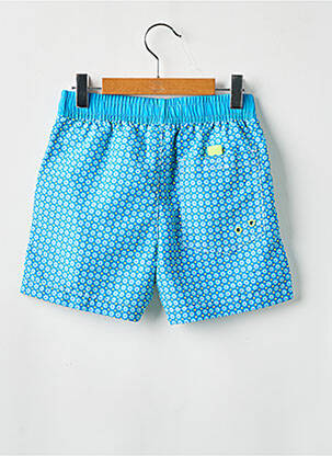 Short de bain stretch bleu LAGON BLEU garcon
