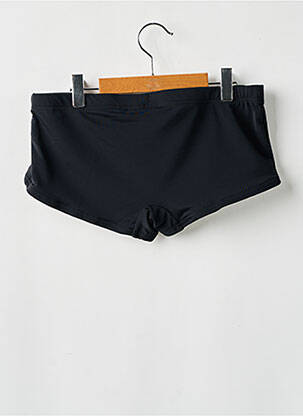 Short de bain effet matière satinée noir SUN PROJECT homme