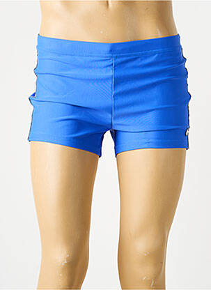 Short de bain bleu SCUOLA NAUTICA ITALIANA pour homme