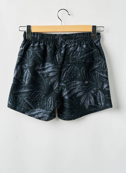 Short de bain imprimé tie and dye noir SUN PROJECT homme
