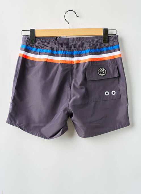 Short de bain gris WATTS pour garçon