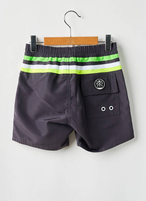 Short de bain gris WATTS pour garçon