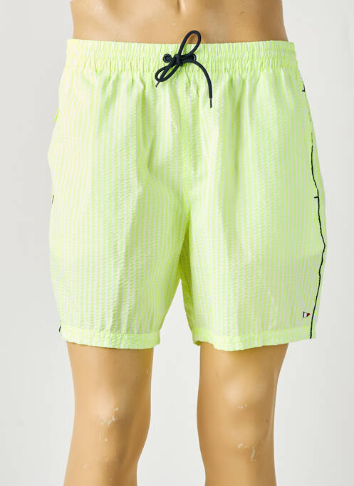 Short de bain vert SCUOLA NAUTICA ITALIANA pour homme