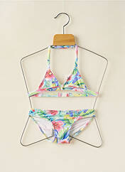 Maillot de bain 2 pièces vert BORABORA pour fille seconde vue
