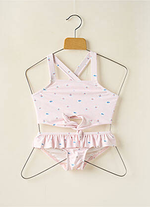 Maillot de bain 2 pièces imprimé fantaisie rose SEAFOLLY fille