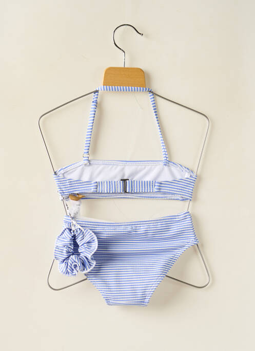 Maillot de bain 2 pièces bleu DAG ADOM fille