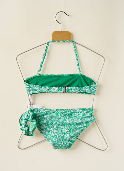 Maillot de bain 2 pièces vert DAG ADOM fille
