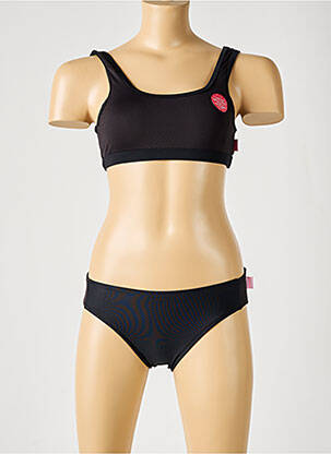 Maillot de bain 2 pièces noir SEAFOLLY pour fille