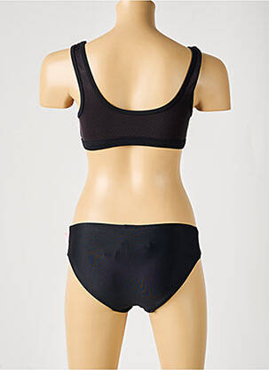 Maillot de bain 2 pièces brassieres noir SEAFOLLY fille