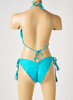Maillot de bain 2 pièces haut triangles haut triangles bleu RIO DE SOL femme