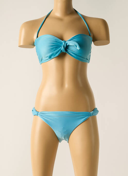 Maillot de bain 2 pièces bleu RIO DE SOL pour femme