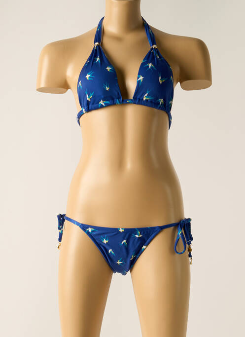 Maillot de bain 2 pièces bleu RIO DE SOL pour femme