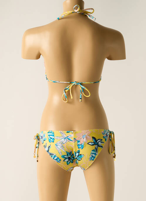 Maillot de bain 2 pièces jaune RIO DE SOL pour femme