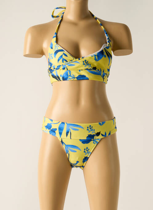 Maillot de bain 2 pièces jaune RIO DE SOL pour femme