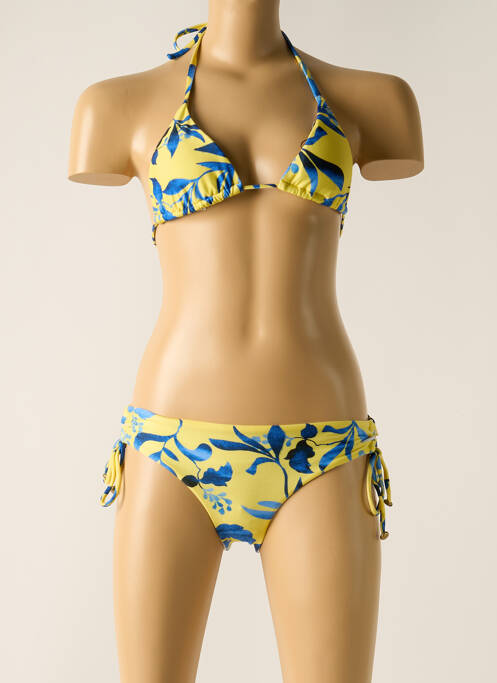 Maillot de bain 2 pièces jaune RIO DE SOL pour femme