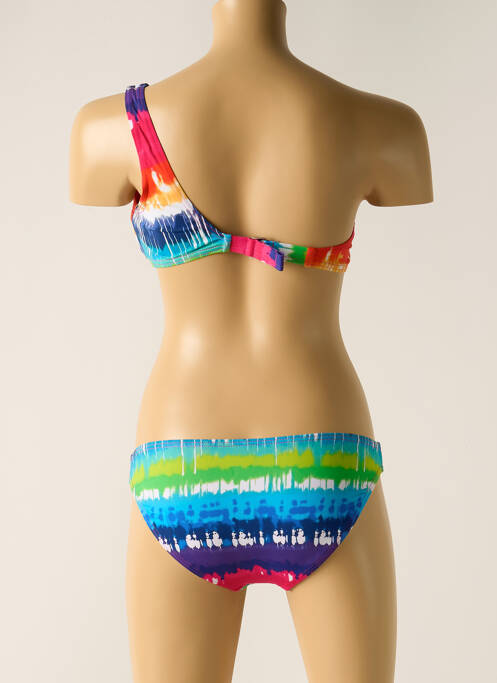 Maillot de bain 2 pièces rose DAG ADOM pour fille