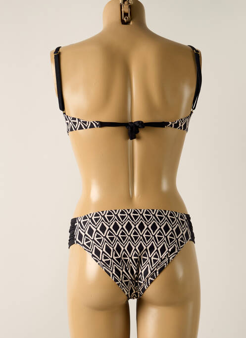 Maillot de bain 2 pièces noir MISS CARAÏBES pour femme