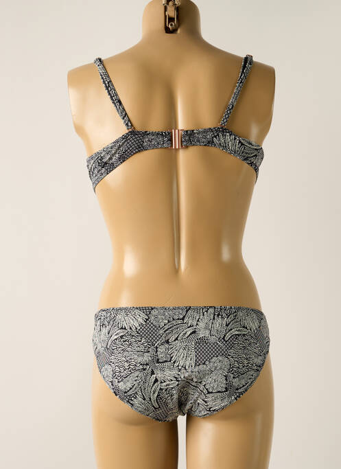 Maillot de bain 2 pièces noir SKINY pour femme