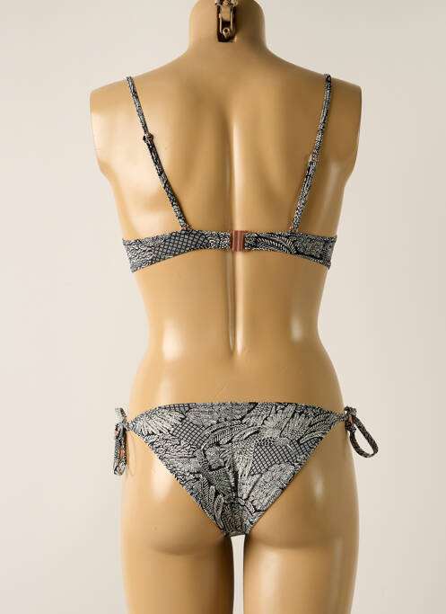 Maillot de bain 2 pièces noir SKINY pour femme