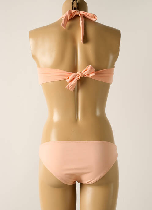 Maillot de bain 2 pièces orange KIWI pour femme