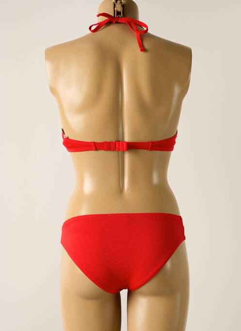 Maillot de bain 2 pièces rouge DAG ADOM pour femme