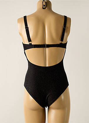 Maillot de bain 1 pièce haut bandeau haut bandeau noir DAG ADOM femme