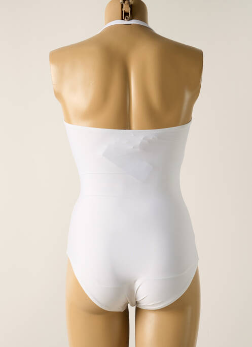 Maillot de bain 1 pièce blanc TESSY pour femme