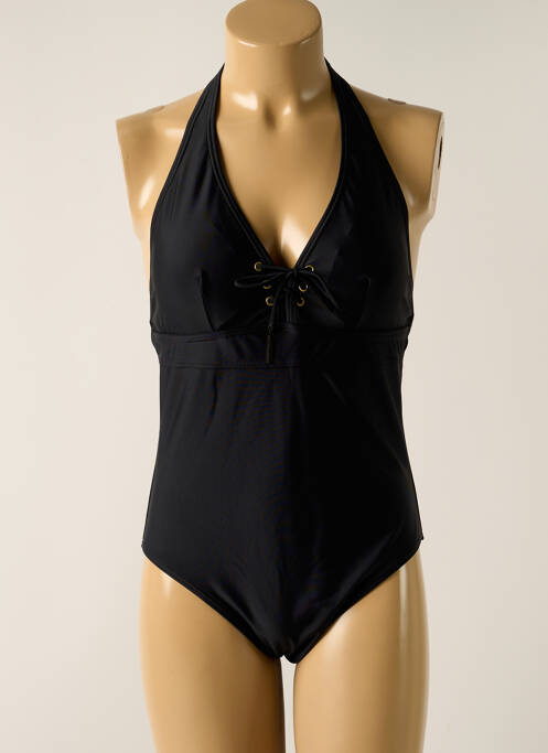 Maillot de bain 1 pièce noir DAG ADOM pour femme