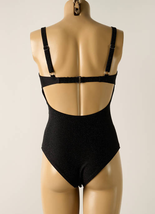 Maillot de bain 1 pièce noir DAG ADOM pour femme