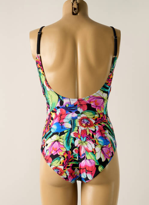 Maillot de bain 1 pièce vert MISS CARAÏBES pour femme