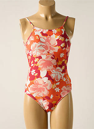 Maillot de bain 1 pièce stretch orange SEAFOLLY fille