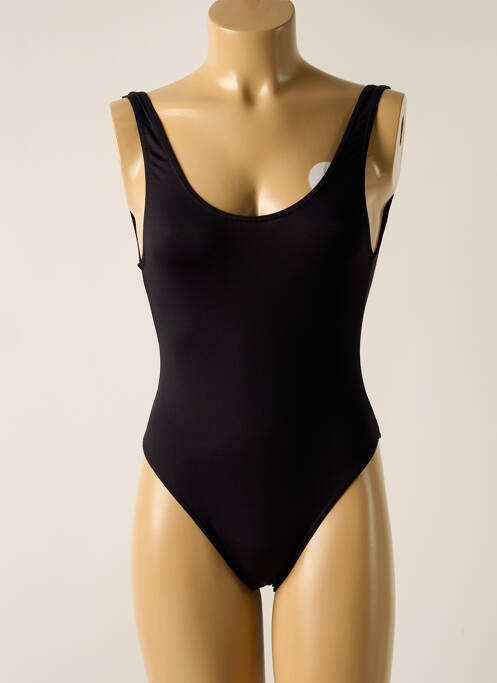 Maillot de bain 1 pièce noir SALÉE pour femme