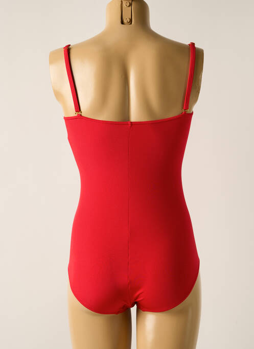Maillot de bain 1 pièce rouge MISS CARAÏBES pour femme