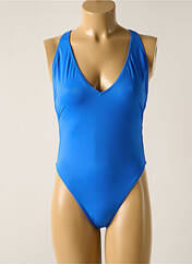 Maillot de bain 1 pièce bleu OLYMPIA pour femme seconde vue