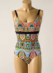 Maillot de bain 1 pièce jaune CHERRY BEACH pour femme seconde vue