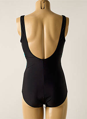 Maillot de bain 1 pièce imprimé fantaisie haut soutien-gorge moulé noir YSABEL MORA femme