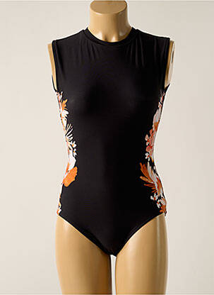 Maillot de bain 1 pièce imprimé fantaisie noir SEAFOLLY femme
