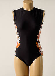 Maillot de bain 1 pièce imprimé fantaisie noir SEAFOLLY femme