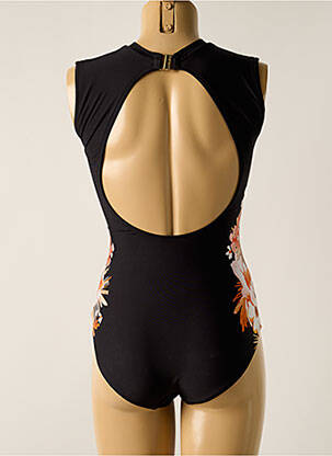 Maillot de bain 1 pièce imprimé fantaisie noir SEAFOLLY femme