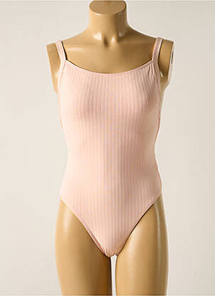 Maillot de bain 1 pièce haut soutien-gorge moulé haut soutien-gorge moulé rose SEAFOLLY femme