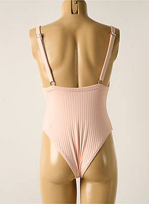 Maillot de bain 1 pièce haut soutien-gorge moulé haut soutien-gorge moulé rose SEAFOLLY femme