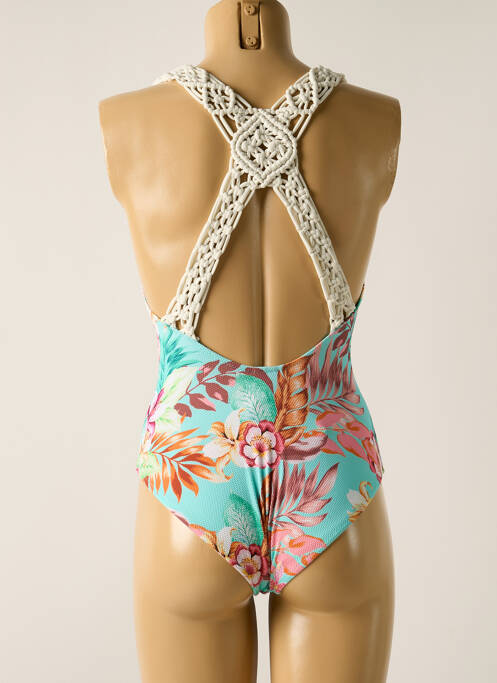 Maillot de bain 1 pièce bleu YSABEL MORA pour femme